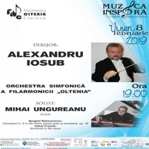 Concert Rahmaninov la Filarmonica Oltenia Craiova
