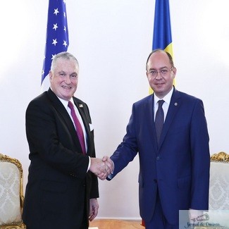 Adrian Zuckerman, noul ambasador al SUA in Romania si Bogdan Aurescu au discutat despre eliminarea vizelor pentru romani