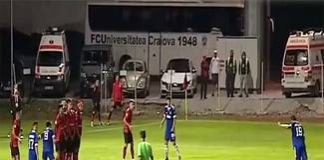 Fotbal : Universitatea Craiova castiga un punct impotriva gazdelor si a arbitrilor ..