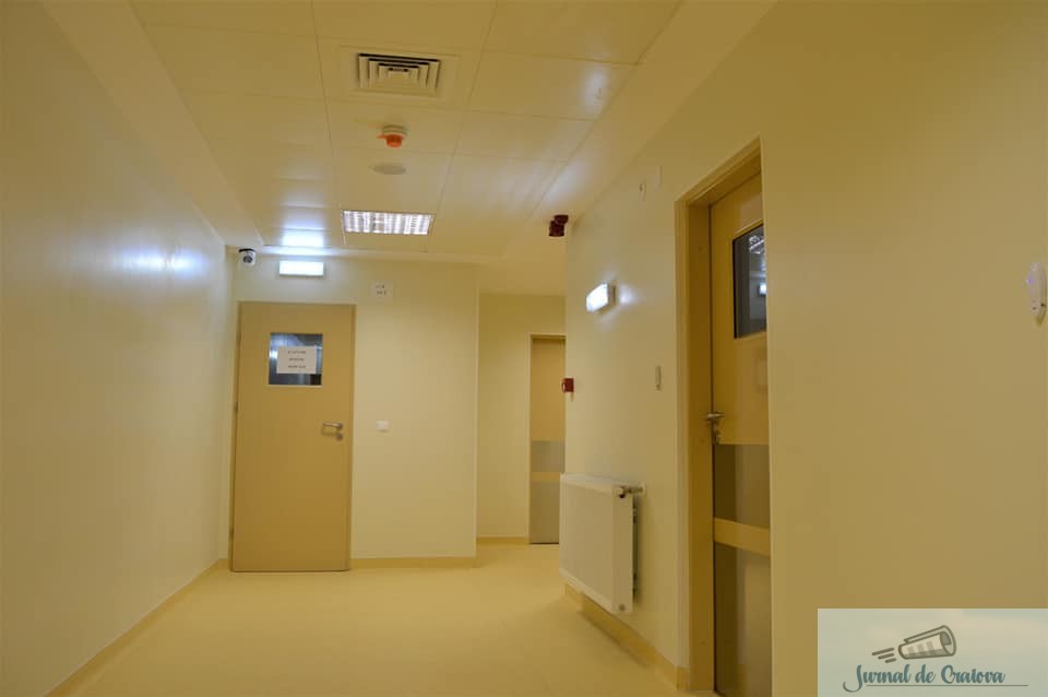 Secţie pentru pacienţii cu arsuri grave, la UPU a Spitalului Clinic Județean de Urgență din Craiova. 1