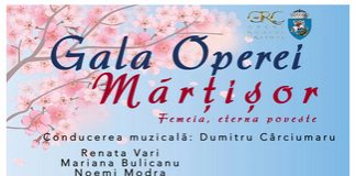 Mărțișor muzical la Opera Craiova