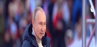 Încă un fake istoric: „Putin pe stadion”. Imaginile cu cei 100.000 de spectatori, din 2022, ar fi, de fapt, de la sărbătoarea din 2021.