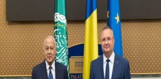 Premierul Nicolae Ciucă s-a întâlnit cu Secretarul General al Ligii Statelor Arabe, Ahmed Aboul Gheit