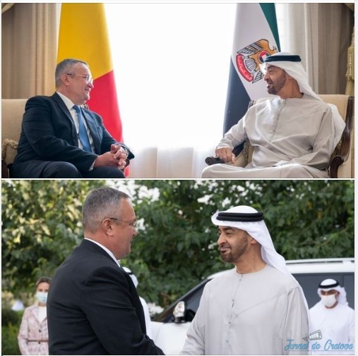 Premierul Nicolae Ciucă, întrevedere cu şeicii Emiratelor Arabe Unite! 