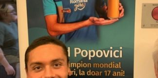 Mentalitate de campion: David Popovici se deplasează cu metroul prin București