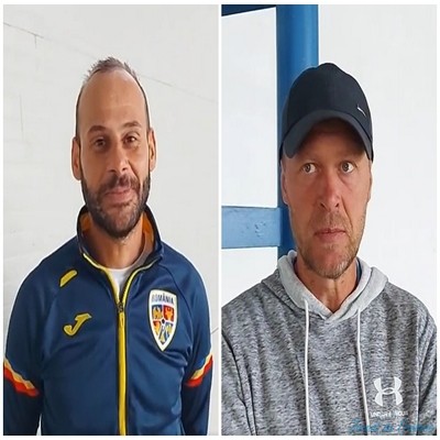 Alin Pîrvuică si Victor Naicu au prefatat partida dintre ACSO Filiasi si Aurul Brad