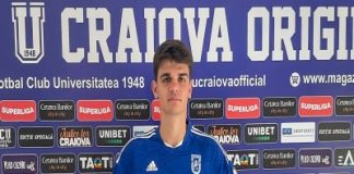 Fotbal : FCU Craiova continua achizitiile pentru noul sezon. Un tanar fundas a semnat cu echipa din Banie