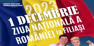 Ziua Națională a României, sărbătorită la Filiasi cu un spectacol de muzica patriotica și cu paradă militară