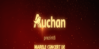 Marele Concert de Colinde Auchan, un recital magic de sărbători, susținut de peste 350 de copii de la 20 de școli de canto din țară