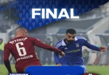 FCU Craiova – CFR Cluj 1-3. Victorie fără emoţii pentru echipa lui Mutu