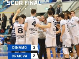 Volei : SCM Craiova pierde primul meci cu Dinamo Bucuresti .. Miercuri joaca in Polivalenta!