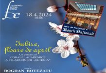 Serate muzicale în clădiri de patrimoniu: "Iubire, floare de april", concert al Coralei academice a Filarmonicii Oltenia la BNR Craiova